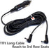EDO Tech 11' Long Dc Vehicle Adapter Car Charger Power Cord for All Sylvania Insignia 7" 9" 11" Dual Screen Portable DVD Player...