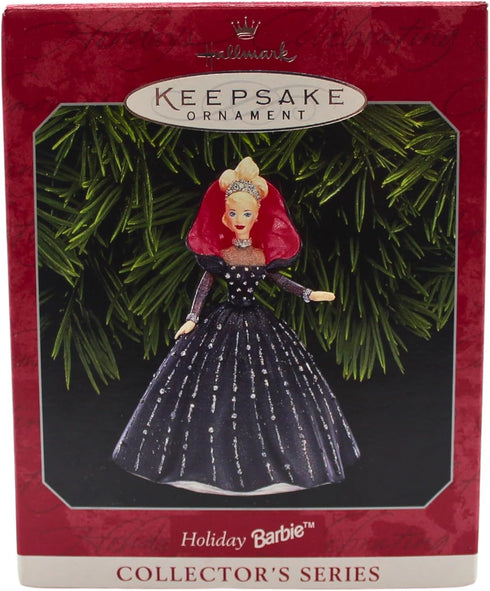 Hallmark Keepsake Ornament Holiday Barbie Collector's Series...
