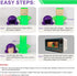 Angry or Happy Mama Microwave Cleaner, Microwave Oven Steam Cleaner, Just Add Vinegar and Water, Easily Cleans the Crud in Minutes (Green)...