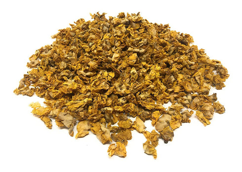 100% Dried Mullein Flowers (Verbascum thapsus) | Net Weight: 0.52oz / 15g | Soothing, slightly sweet tea with many benefits - Used for edible flow...