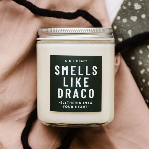 CE Craft - Smells Like Draco Scented Candle, Apple + Mahogany Scented, Gift for Her, Celebrity Prayer Candle, Girlfriend Gift, Gift for Her...