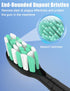 Toothbrush Replacement Brush Heads for Philips Sonicare, Electric Sonic Tooth Refill Head 4100 C1 C2 G2 Plaque Control, 10 Pack, Black...