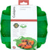 Cuisipro Silicone Vegetable Steamer, 16 x 9 x 3in, Green...