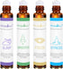 Aromatherapy Oils Roller Set, Natural Pre-diluted Essential Oils Roll On with Glass Rollerball, Relaxation Gift for Women & Men, Christmas Gift, P...