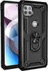 Military Grade Drop Impact for Moto One 5G Ace Case Motorola One 5G Ace G 5G Case 360 Metal Rotating Ring Kickstand Holder Armor Heavy Duty Shockp...