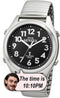 FIVE SENSES Atomic Talking Watch Seniors Men Women Loud Talking Sound Alarm for Visually Impaired...
