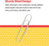 School Smart Smooth Paper Clip, 1-1/4 Inches, Silver, Pack of 100...