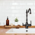 Farmhouse Wood Tray Rustic Wooden Pedestal 12 * 5.5 * 2 inches Decorative Wood Riser for Farmhouse Kitchen Counter Bathroom Room Decor (Brown)...