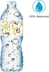 20 Gold It’s a Girl Oh Baby Water Bottle Labels; Baby Shower Set of 20 Waterproof Water Bottle Wrappers, Decorations; Gold and White....