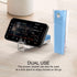 2 Acuvar 3 in 1 Reusable Fingerprint Proof Screen Mist Spray Cleaner with Microfiber and Phone Stand for Phones, Tablets, Laptops, & Car Screens (...