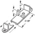 Slide-Co 161084 Tan Nylon, Closet Door Floor Guide (Single Pack)...