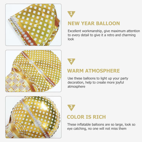 Gadpiparty 3Pcs Inflatable Microphone Balloons Blow up Microphones Toys Rock Star Foil Mylar Balloons 90S 80S Theme Party Balloons for Musical Con...