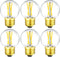 Leools Dimmable E26 LED Bulb 4W Equal E26 40 Watt Light Bulb,E26 Globe Edison Light Bulbs,Daylight 4000K G16.5 Light Bulb led for Pendant,Chandeli...