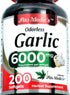 Lab | garlic pills |6000 mg Equivalent | 200 softgels | organic garlic | 200 capsules | garlic supplements | garlic | odorless garlic | garlic ext...