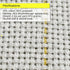45" x 45" Large Primary Tufting Cloth with Yellow Marked Lines for Tufting Gun, Monks Cloth for Rug Making Kit – Includes 1 Yarn Threader & 2 Glue...