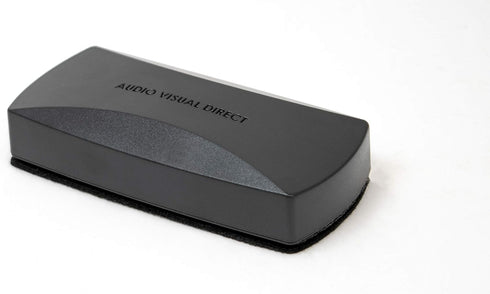 Audio-Visual Direct Black Magnetic Eraser - for Glass Dry-Erase Boards with Replaceable Felt...