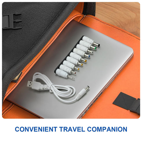 LANMU USB to DC Power Cable,Universal 5V DC Jack Charging Cable Power Cord with 9 Interchangeable Plugs Connectors Adapter Compatible with Massage...