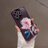 Compatible with iPhone 14 Pro Max Phone Case with Glitter Bling Camera Lens Protector for Women Girls Cute Fairy Rose Flower Clear Protective Cove...