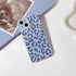 Compatible for iPhone 13 Case Cute Cool Leopard Print Design for Girls Women Soft TPU Shockproof Protective Girly for iPhone 13-Blue...