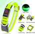 LED Dog Collar, Light Up Dog Collar Adjustable USB Rechargeable Super Bright Safety Light Glowing Collars for Dogs(Medium,Green)...