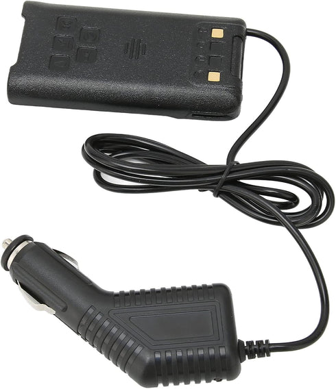 2 Way Radio Car Charger for Baofeng UV-9R Plus UV-9R Pro, Walkie Talkie Base Desktop Charger, Cigarette Lighter Port Power Supply for Buses Trucks...