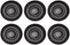 uxcell 1W 8 Ohm Micro Internal Speaker Magnet Loudspeaker 20mm Dia 6pcs...