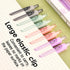 Gel Pen Fine Point,12Pcs 0.5mm Retractable Black Gel Ink Pens Fine Point Tip Pens Smooth Writing, Quick Dry Extra Fine Needle Point Aesthetic Pens...