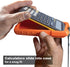 Calculated Industries 5032-4 Armadillo Gear Hard Protective Calculator Case in Orange...
