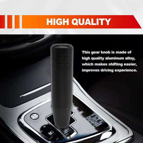1Pack Metal Gear Stick Shift Knobs with 3 Adapters, Aluminum Alloy Heavy Weighted Car Stick Shifter Handle, Compatible with Most Manual Automatic ...
