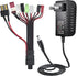 SoulBay RC Car Battery Charger with 9-Way Splitter Connector for Airsoft RC Car Hobbies 2-10S NiMH & NiCD Batteries Pack 2.4V 3.6V 4.8V 6V 7.2V 8....