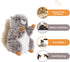 Dog Toys Plush Squirrel Dog Toy Stuffed Animals Chew Toy Soft Squeaky Dog Gift Toys for Small Medium Big Large Dogs Pet...