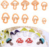 Puocaon Mushroom Polymer Clay Cutters - 10 Pcs 3D Clay Cutters for Earrings Making, Boho Mushroom Clay Cutters for Polymer Clay Jewelry, Cute Clay...