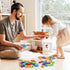 LovesTown Giraffe Wooden Puzzle, 26PCS Jigsaw Puzzle Alphabet and Number Blocks Wooden Building Blocks for Kid Preschool...