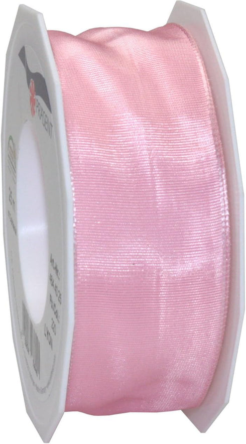 Morex Ribbon French Wired Lyon Fabric Ribbon, 1-1/2-Inch by 27-Yard, Baby Pink (46440/25-220)...