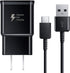 Adaptive Fast Charging Wall Charger and 5-Feet USB Type C Cable Kit Bundle Compatible with Samsung Galaxy S23/S22/S21/S20/S10/S9/S8/Note 20/Note 1...