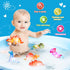 Baby Bath Toys for Toddlers 1-5, 6 Packs Light Up Floating Dinosaur Toys for Kids 1-5 Year Olds Boys Girls Birthday for Babies Age 1-5 Sensory Toy...