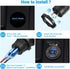 12V USB C Car Charger Socket 2 Pack: Dual Quick Charge 3.0 & PD USB C Car USB Ports 12 Volt USB Outlet with Voltmeter and Power Switch DIY Car Soc...