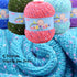 5 Rolls 50g Spotted Yarn Fleck Crochet Fiber Yarn for Winter Sweater Glove Scarf Sock Beanie Bag Hat Blanket Knitting (Pink)......