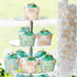 Uiifan 60 Pcs Floral Paper Baking Cups Disposable Greaseproof Baking Cups Bulk Floral Muffin Baking Cups Flower Cupcake Wrappers for Birthday Wedd...