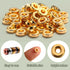 800 Pcs 6mm Flat Gold Beads Flat Round Spacer Beads for Bracelets Making Round Rondelle for Jewelry Making Spacer for Necklaces DIY(Mixed Color)...