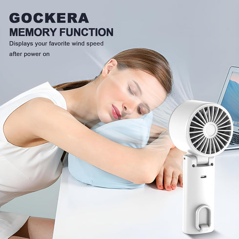 Portable Fan,1-100 Speeds Adjustable Personal Fan, 4200mah Battery Operated Fan, Digital Display, Small Handheld Fan for Women Men Outdoor Indoor ...