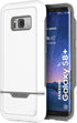 Samsung Galaxy S8 Plus Case White Gray - Encased Rebel Series Impact Armor (Samsung S8+)...