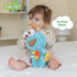 KIDS PREFERRED Sesame Street Cookie Monster Activity Toy with Teething Rings, Crinkle Sounds, and On The Go Clip for Babies and Infants...