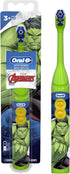 Oral-B Kid's Battery Toothbrush Featuring Marvel's Avengers, Soft Bristles, for Kids 3+ (Character May Vary)...