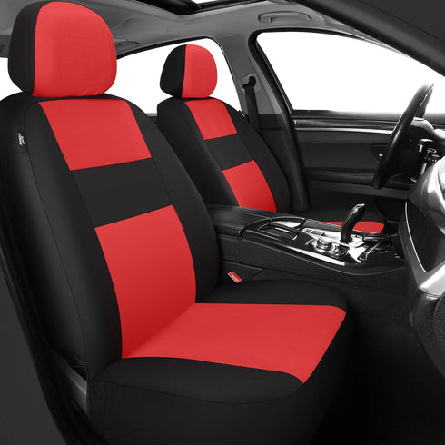 VarCozy Seat Covers for Car Front Pair, Breathable Cloth Front Car Seat Covers, Universal Cloth Seat Covers for SUV Sedan Van, Automotive Interior...
