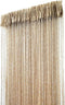 ave split Decorative Door String Curtain Wall Panel Fringe Window Room Divider Blind Divider Tassel Screen Home 100x200centimeter (Champagne18)...