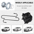 Car Cube Brake Caliper Compression Tool with 2PCS Brake Caliper Hangers,Stainless Steel Brake Caliper Tool Fits 3/8" Square Driver,Universal Car R...
