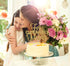 Ferastar Feliz Cumpleaños Mama Cake Topper,Best Mom Ever,Happy Mothers Day,Mom Birthday Party Decorations Gold Glitter....