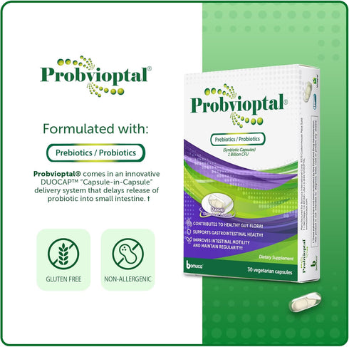 Probvioptal Probiotics &Prebiotics 30 Capsules....