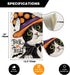 Black Cat Halloween Garden Flags for Outside, Trick or Treat Holiday Garden Flags 12x18 Double Sided, Cute Kitten Fall Holiday Yard Flag Winter La...
